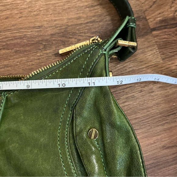 Tory Burch Green Leather Hobo - Picture 3 of 11